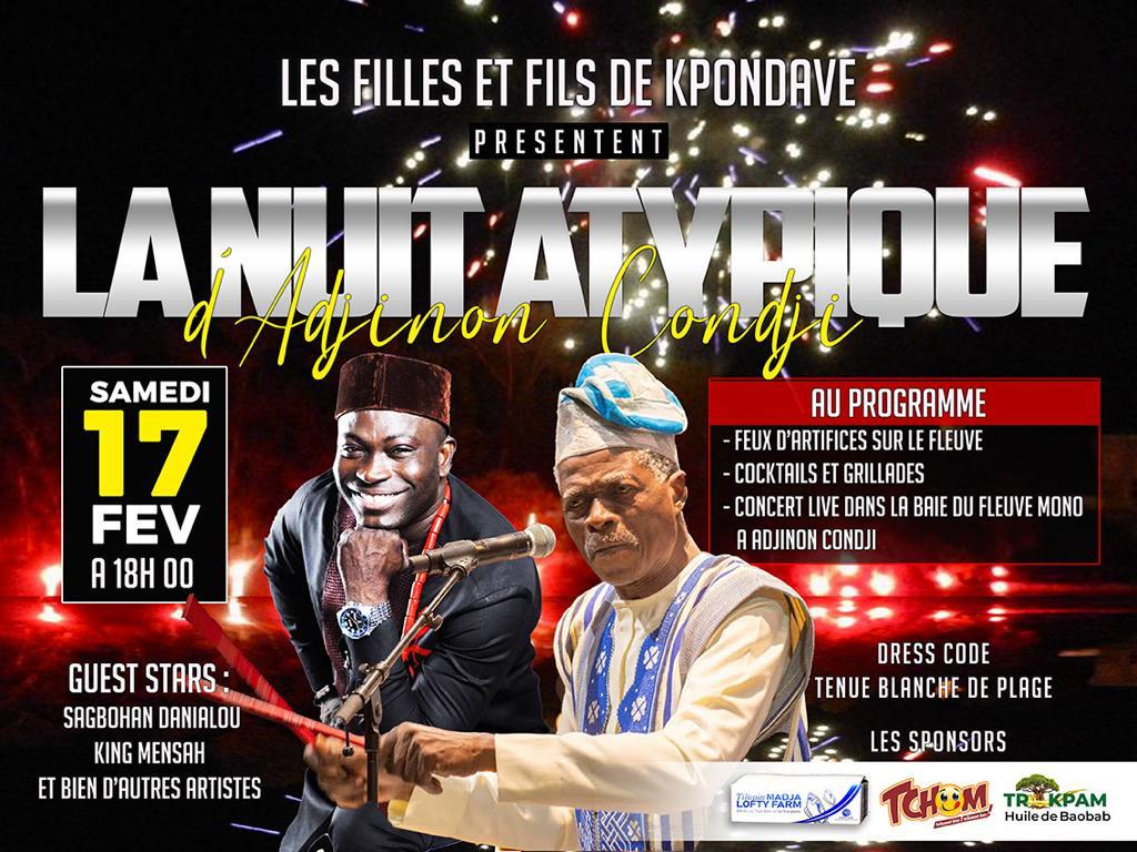 Nuit Atypique de ADJINON CONDJI : Un concert humanitaire pour bâtir un avenir en santé