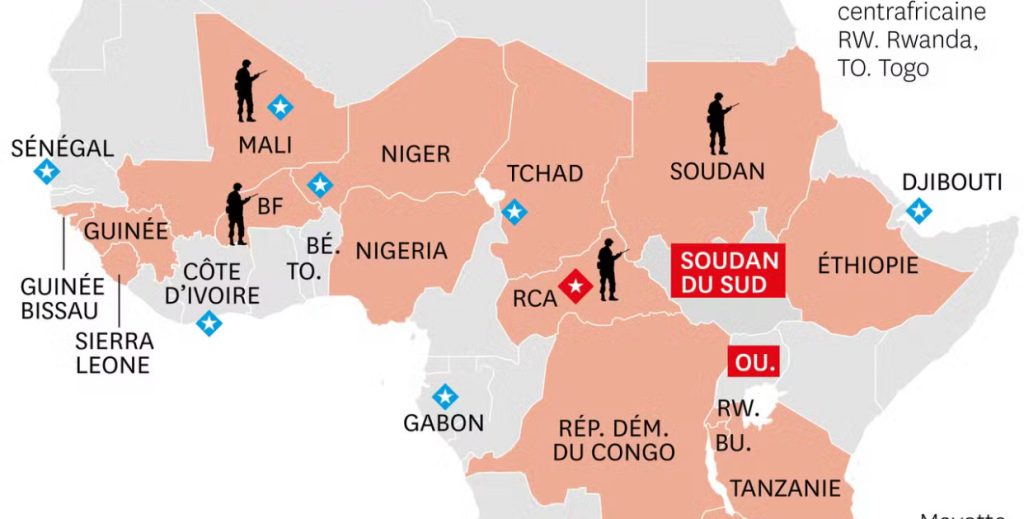 LIBRE OPINION : BEAUCOUP DE GISEMENTS, DES MINES D’OR POUR LA RUSSIE EN ÉCHANGE DE LEUR PROTECTION POUR LES PUTSCHISTES