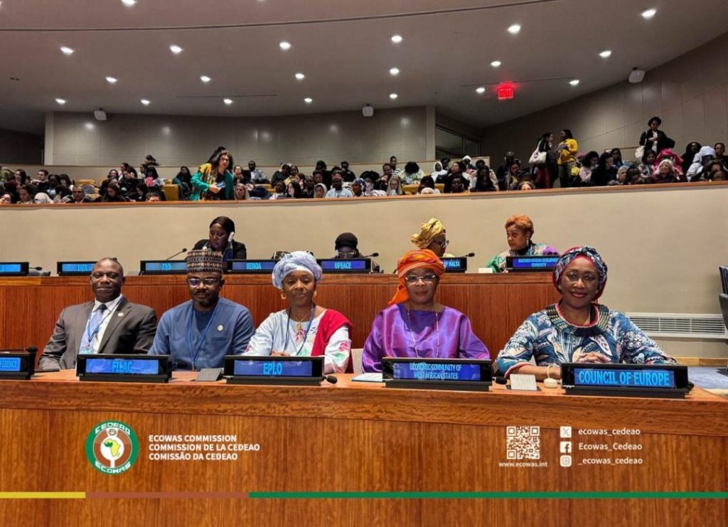 La CEDEAO réaffirme son engagement en faveur de l’égalité de genre à la CSW69