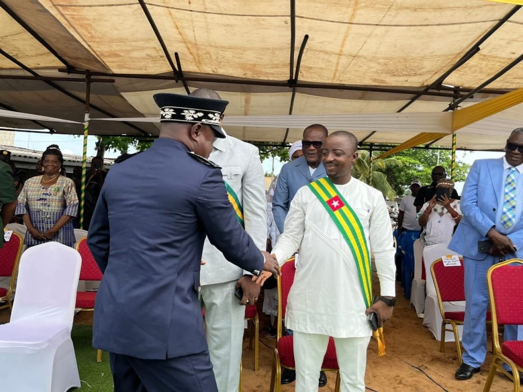 66 ans du Togo: Le maire de Lacs 3, Anani Messan, a pris part aux festivités