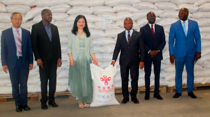 Togo–Chine : 5 000 tonnes de riz livrées pour soutenir les populations