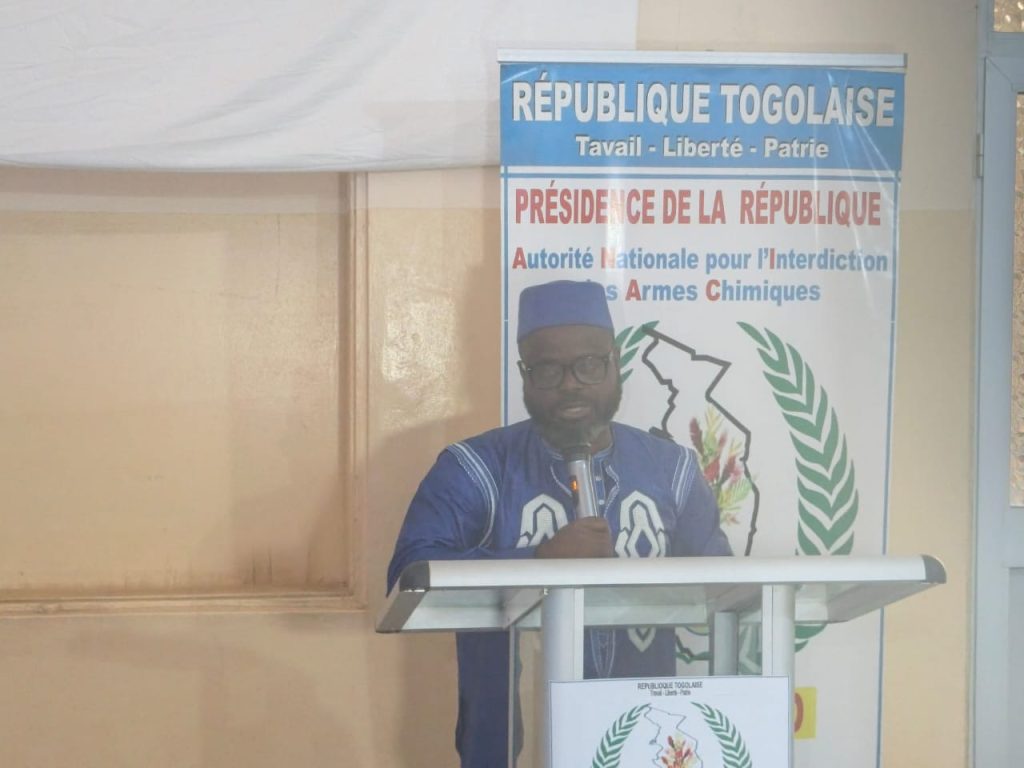 Armes chimiques : l’ANIAC-Togo sonne l’alerte pour la paix