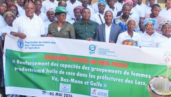 Togo/Filière coco : un projet cible 6 coopératives pour booster la transformation locale