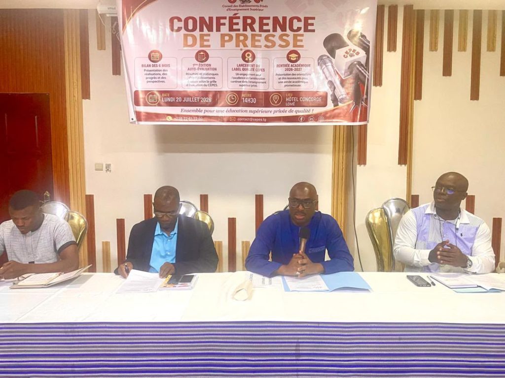 Togo/Enseignement supérieur privé : le CEPES fait le point sur six mois de réformes
