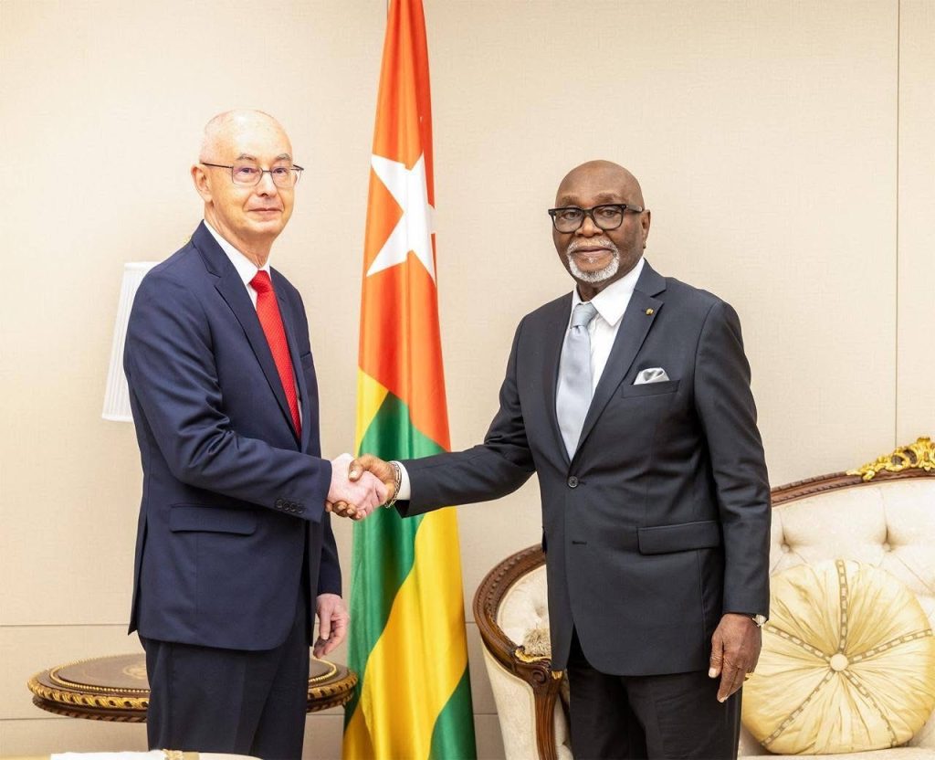 Togo : le Président Savi de Tové reçoit les lettres de créance de trois nouveaux ambassadeurs