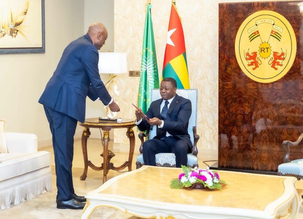 Diplomatie africaine : Faure Gnassingbé échange avec l’émissaire de Denis Sassou N’Guesso sur les défis sécuritaires africains