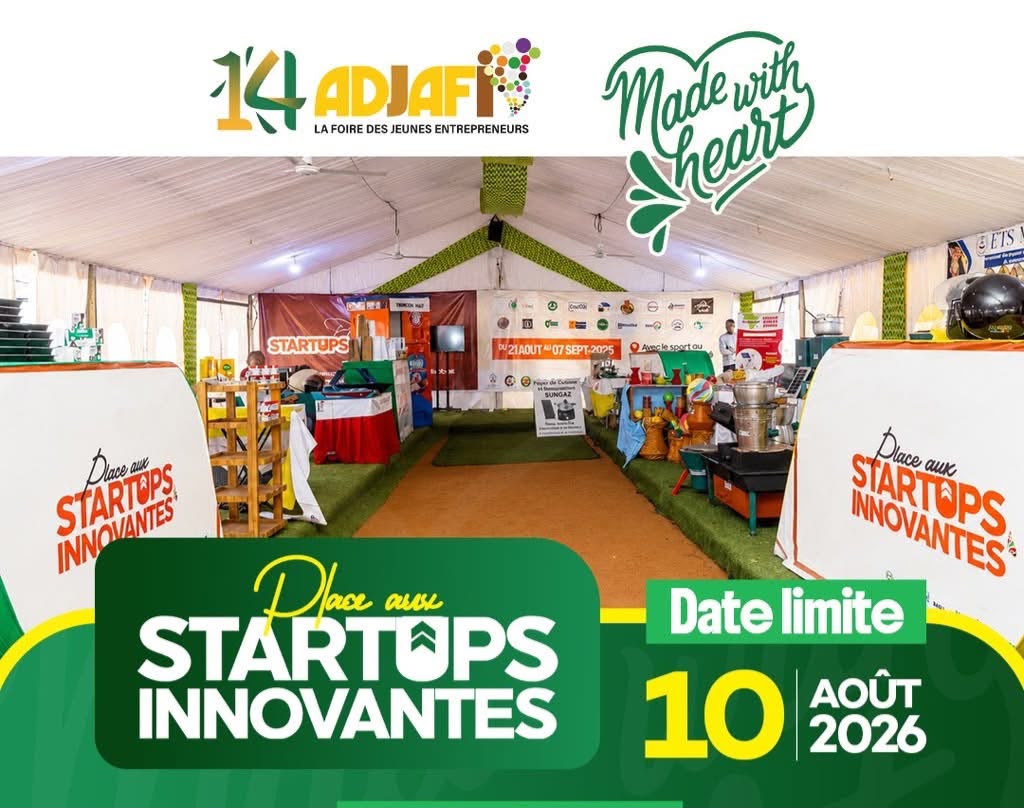 Togo/Foire ADJAFI 2026 : les startups togolaises appelées à présenter leurs innovations