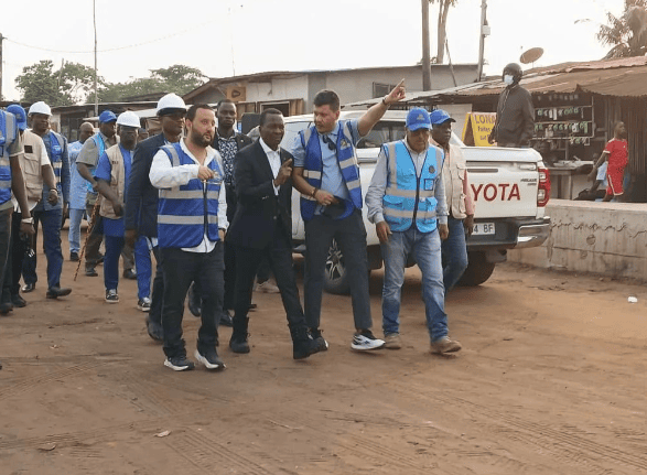 Togo/Chantier Boulevard Houphouët-Boigny : le ministre Kodjo Adédzé veille au respect des délais
