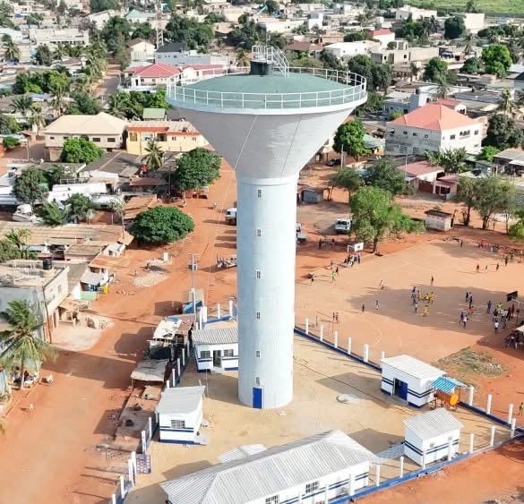 Togo : le réseau d’eau potable du Grand Lomé se consolide avec le château d’eau d’Atiegou