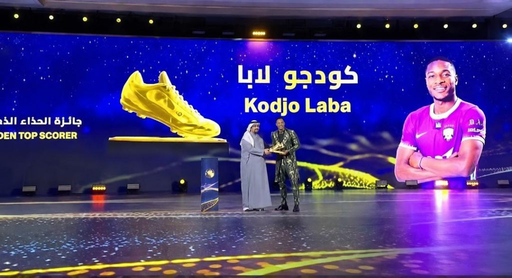 Émirats/UAE Pro League : Kodjo Fo-Doh Laba s’offre un cinquième Soulier d’Or