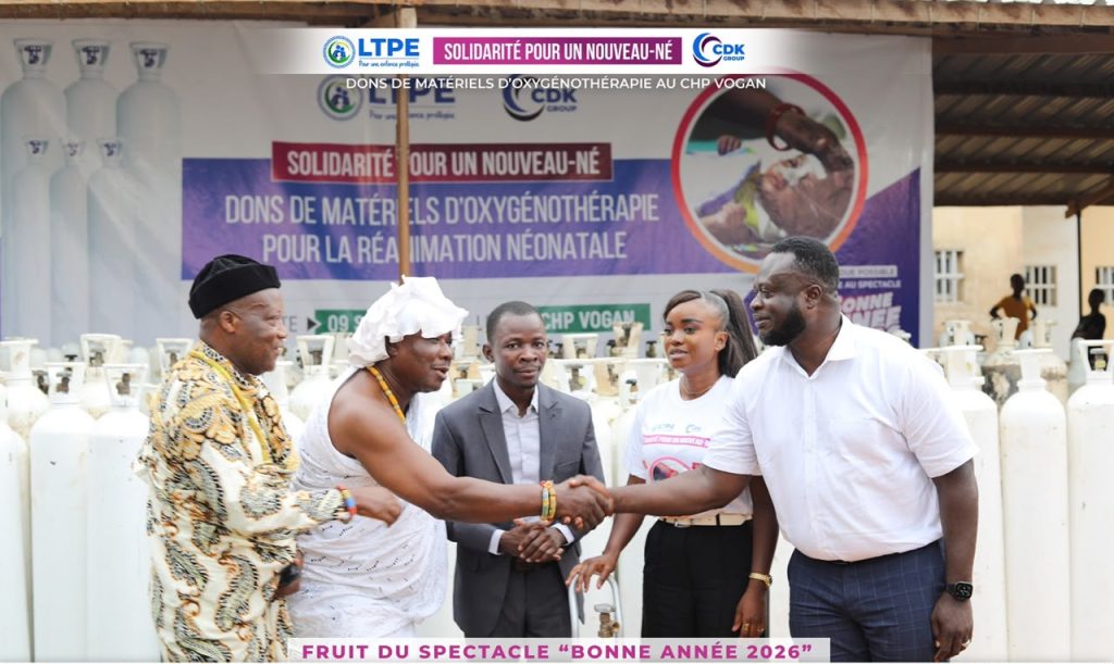 Togo : CDK GROUP transforme le concept « Bonne Année » en levier de responsabilité sociale