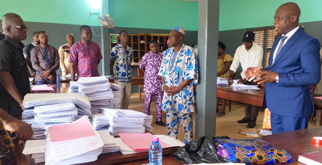 Togo : Jean-Marie Tessi sur le terrain pour suivre le concours d’entrée à l’ENAM