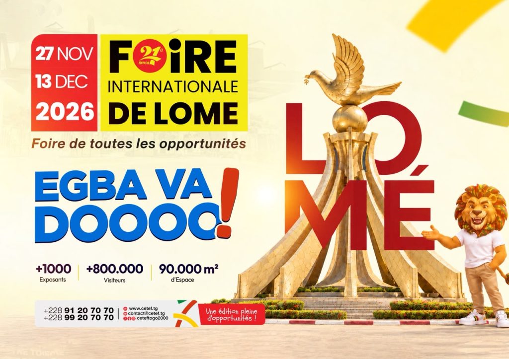 Foire Internationale de Lomé : le compte à rebours est lancé pour la 21e édition