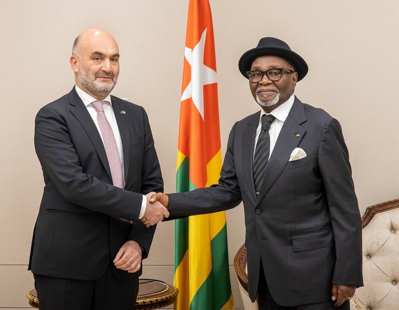 Togo–Union européenne : Alessandro Cappellani veut approfondir une coopération multisectorielle